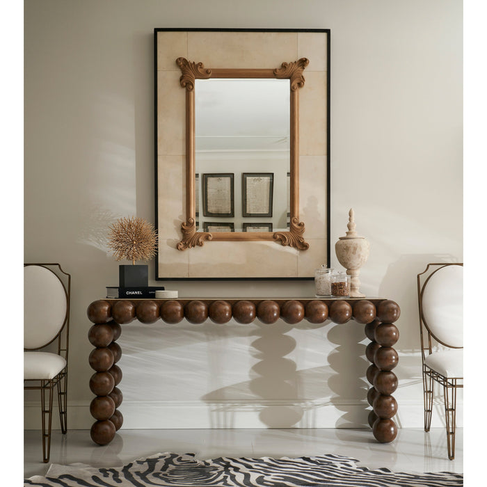 Jonathan Charles Orb Console Table