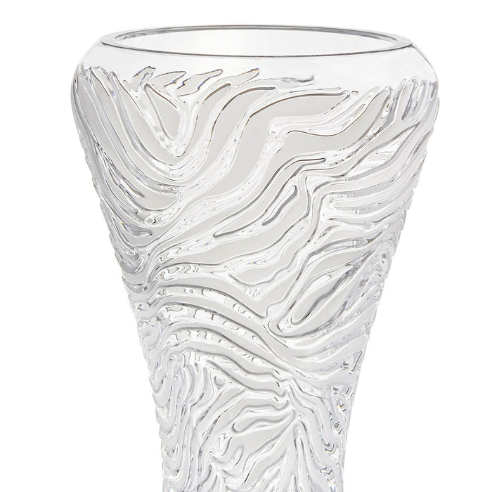 Lalique Empreinte Animale Zebre Vase