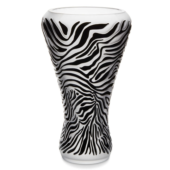 Lalique Empreinte Animale Zebre Vase