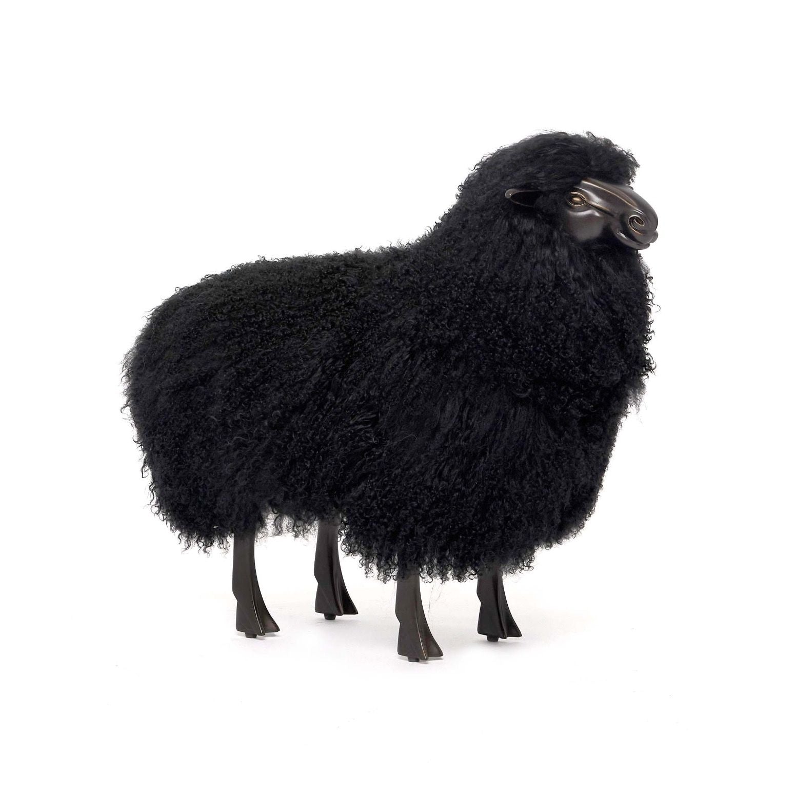 Interlude Theo Baby Sheep Black – Grayson Living