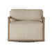 Stroud Outdoor Swivel Chair-Brown/Sand