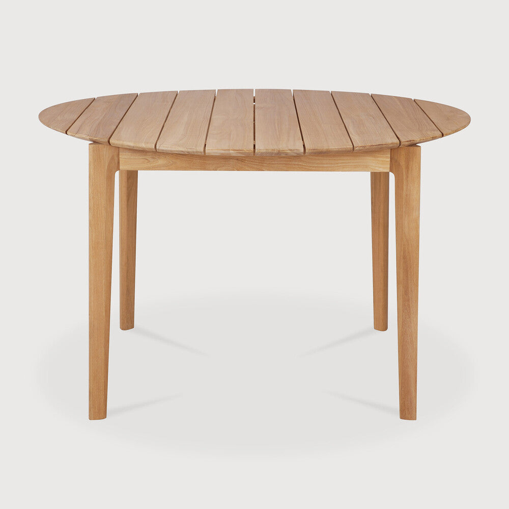 Ethnicraft Bok Round Outdoor Dining Table - Teak – Grayson Living
