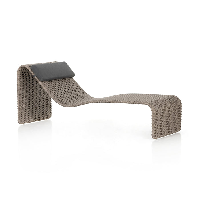 Paige Outdoor Woven Chaise