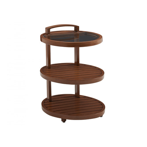 Tommy Bahama Outdoor Harbor Isle Tiered End Table