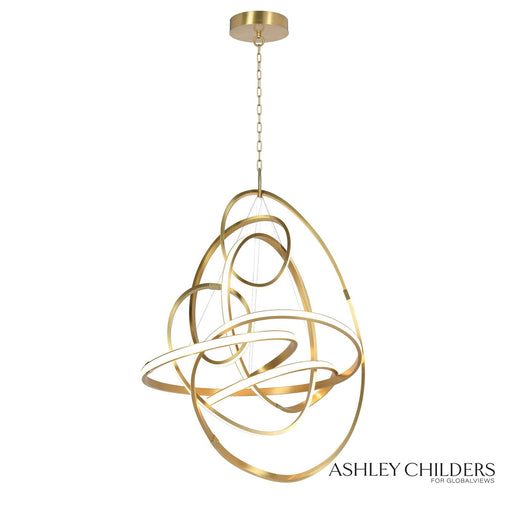 Global Views Convolution Chandelier by Ashley Childers