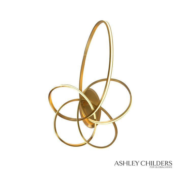 Global Views Convolution Sconce by Ashley Childers