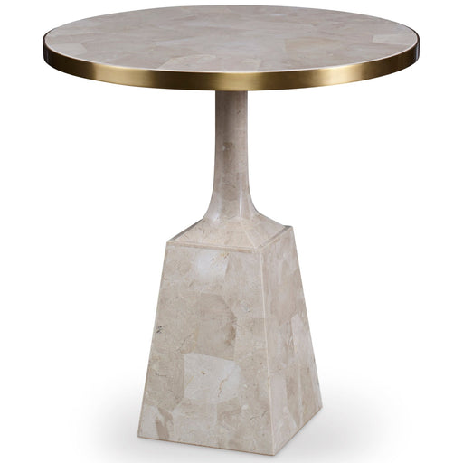 Maitland Smith Sale Stone Pedestal Occasional Table