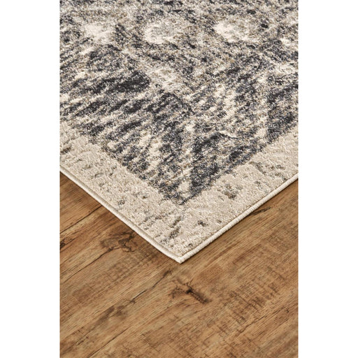 Feizy Kano 3875F Rug in Gray/Charcoal