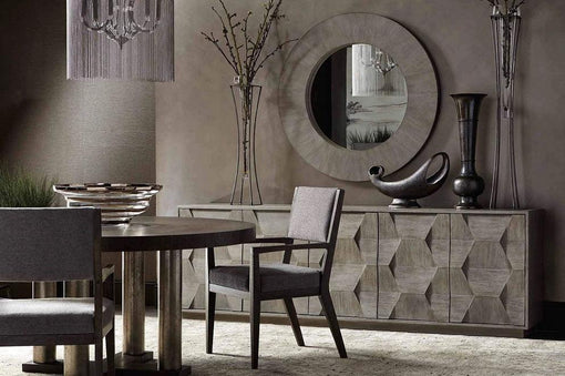 Bernhardt Linea Round Mirror