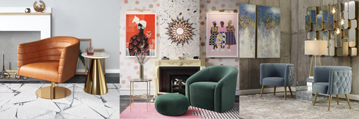 How to Select Comfortable Accent Chairs with arms for home