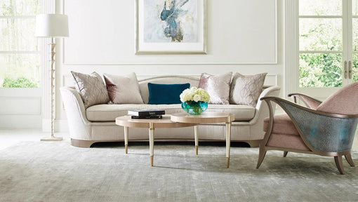 Caracole Upholstery A Flair to Remember Living Sofas & Loveseats