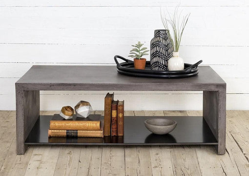 Four Hands Hugo Coffee Table Dark Grey