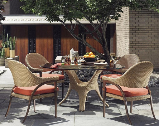 Tommy Bahama Outdoor Aviano Dining Table With Glass Top