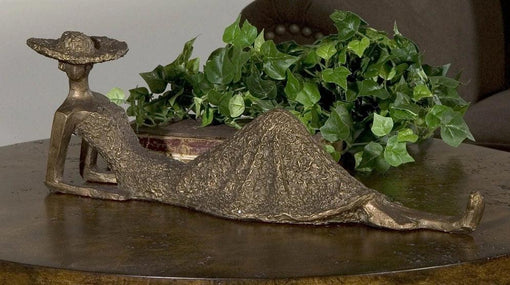 Uttermost Summer Days Antique Bronze Sculpture