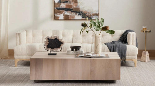Four Hands Dylan Sofa 91in Sapphire Olive