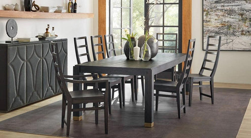 Hooker Furniture Dining Room Curata Rectangle Dining Table with 2-20In leaves
