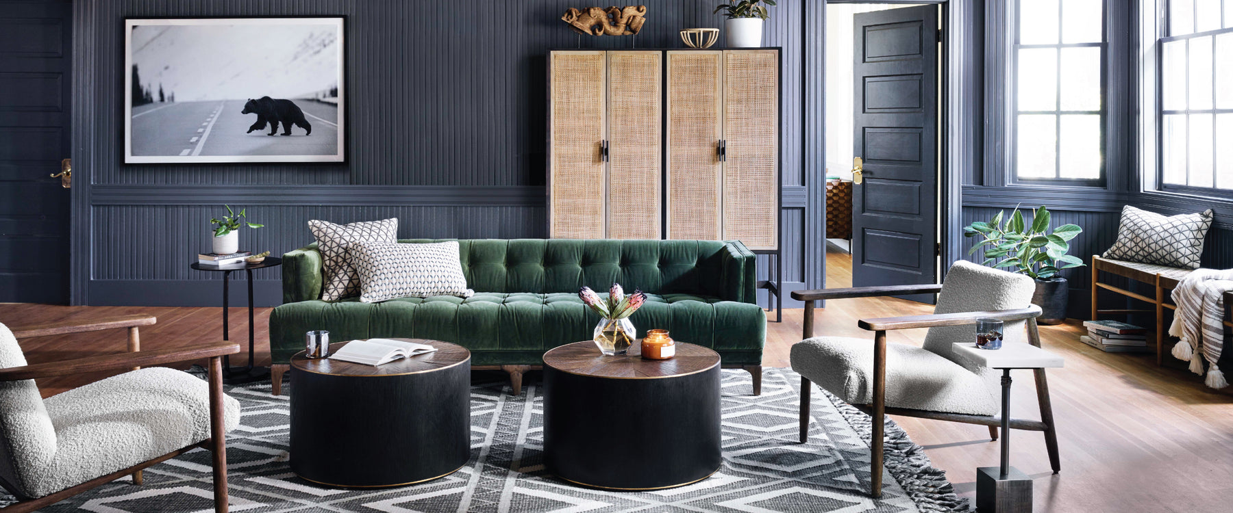 How to Style with Trend-Forward Cane Furniture