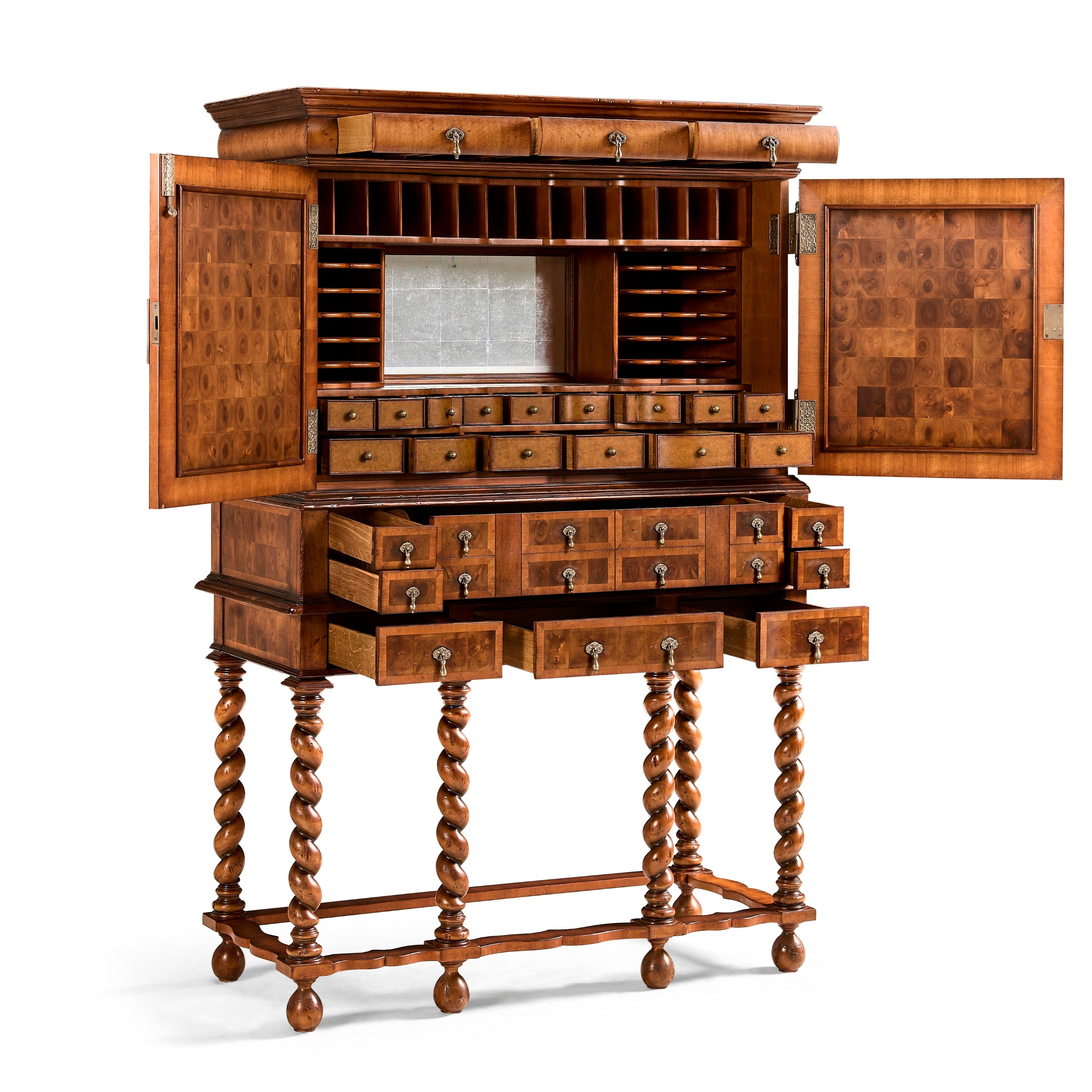 Jonathan Charles William & Mary Secretaire Cabinet ( 492033-WAL )