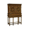 Jonathan Charles William & Mary Walnut & Oyster Drink Cabinet ( 492582-WAL )