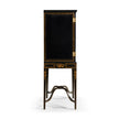 Jonathan Charles Formal Black & Gold Drinks Cabinet ( 492356-FBG )