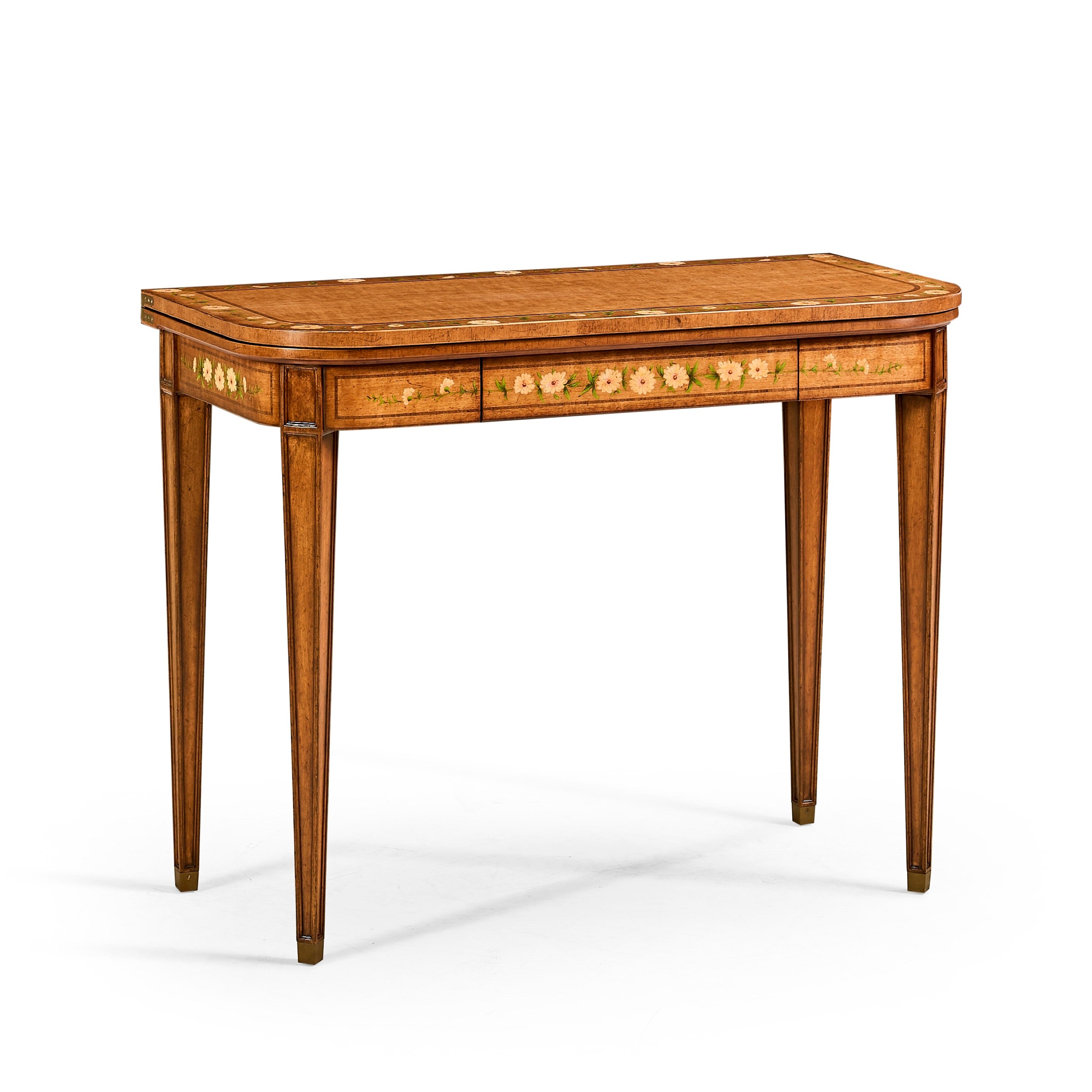 Jonathan Charles Painted Card Table ( 492146-SAM )