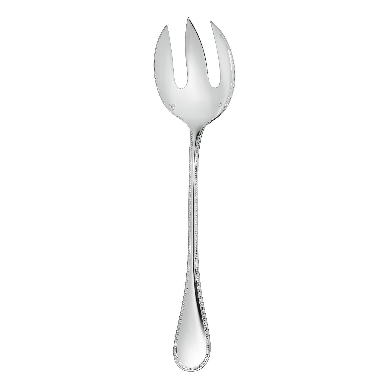 Christofle Perles Salad Serving Fork