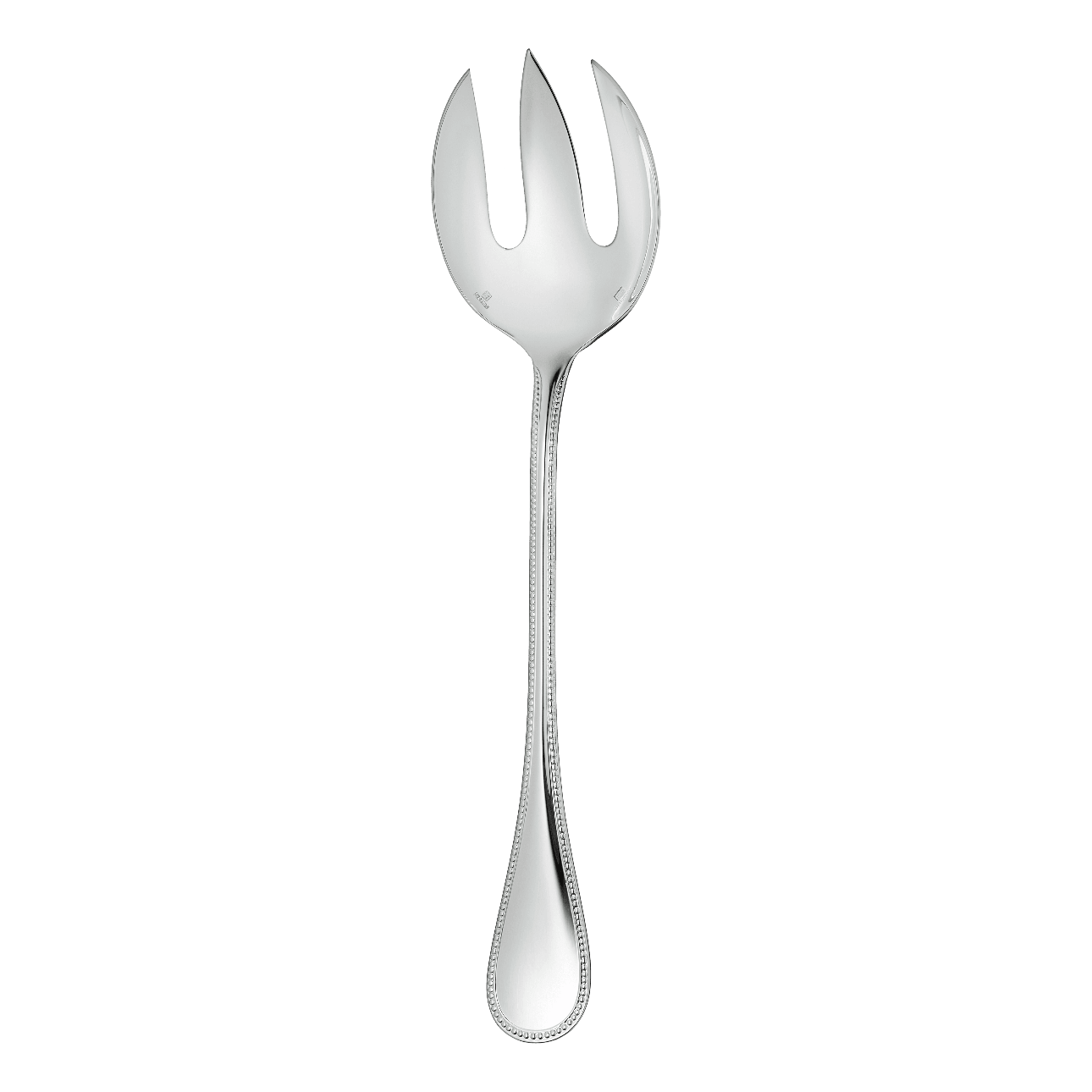 Christofle Perles Salad Serving Fork