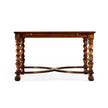 Jonathan Charles Square Oyster Coffee Table w/ Slides ( 492098-WAL )