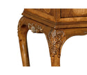 Jonathan Charles Tray Lamp Table Walnut And Satinwood ( 492560-SAM )