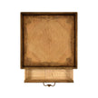 Jonathan Charles Tray Lamp Table Walnut And Satinwood ( 492560-SAM )