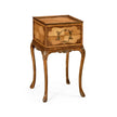 Jonathan Charles Tray Lamp Table Walnut And Satinwood ( 492560-SAM )