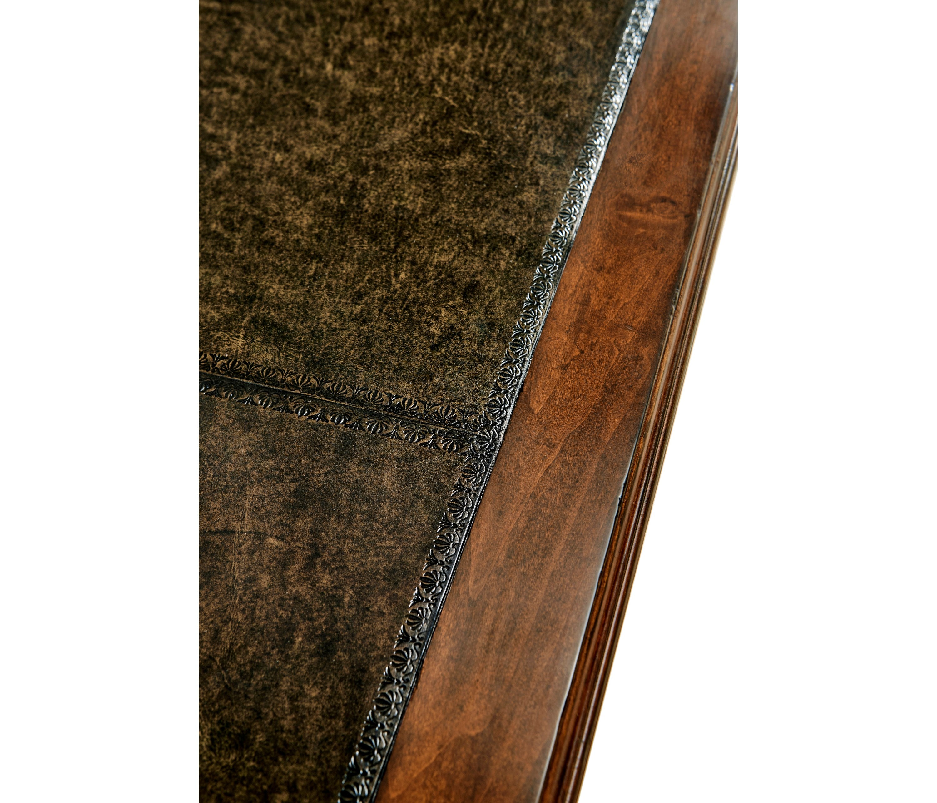 Jonathan Charles Italian Lions Paw Desk ( 492173-WAL )