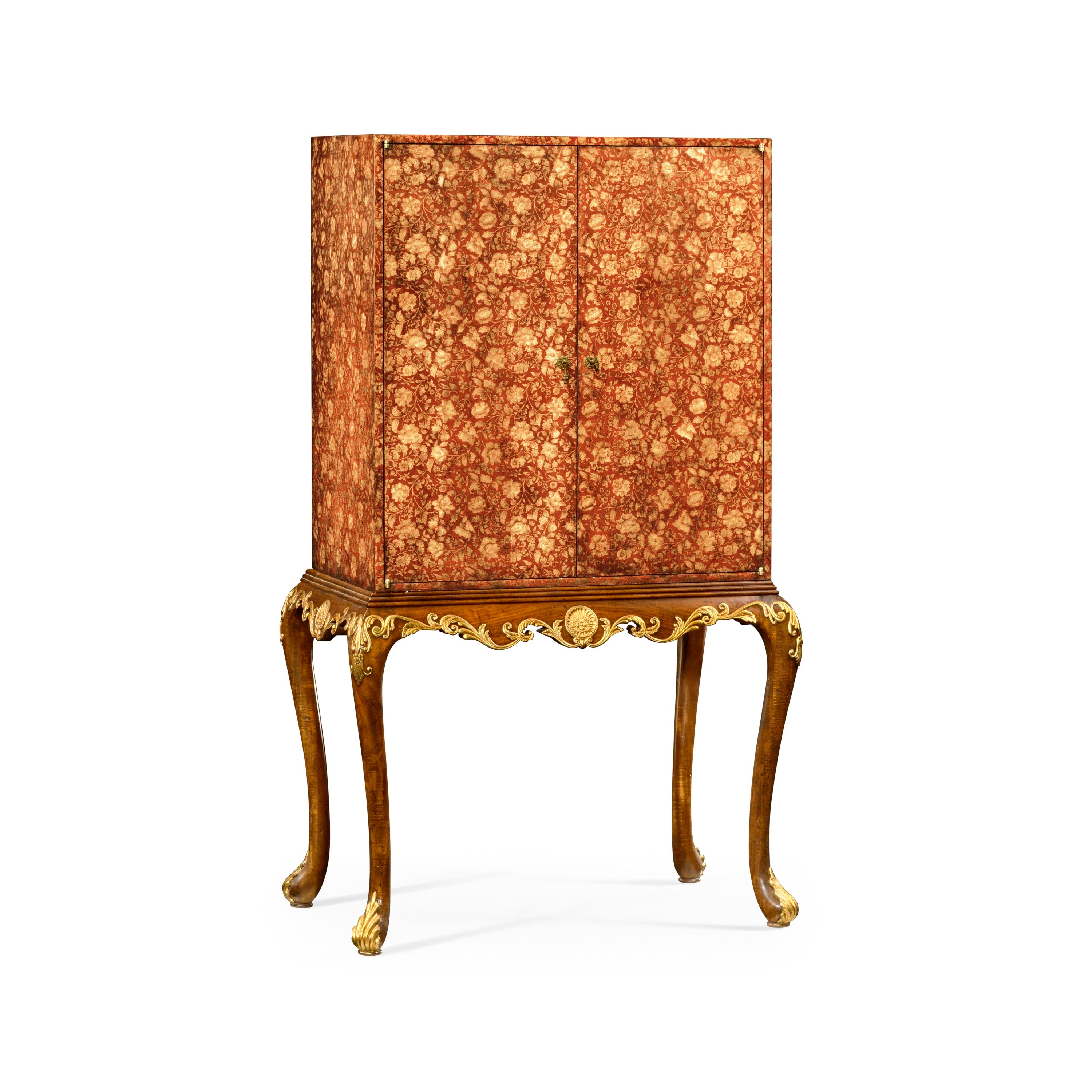 Jonathan Charles Chinoiserie Drinks Cabinet