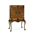 Jonathan Charles Queen Anne Satinwood Drinks Cabinet ( 492634-SAM )