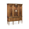 Jonathan Charles Satinwood Display Cabinet ( 492437-SAM-GES )