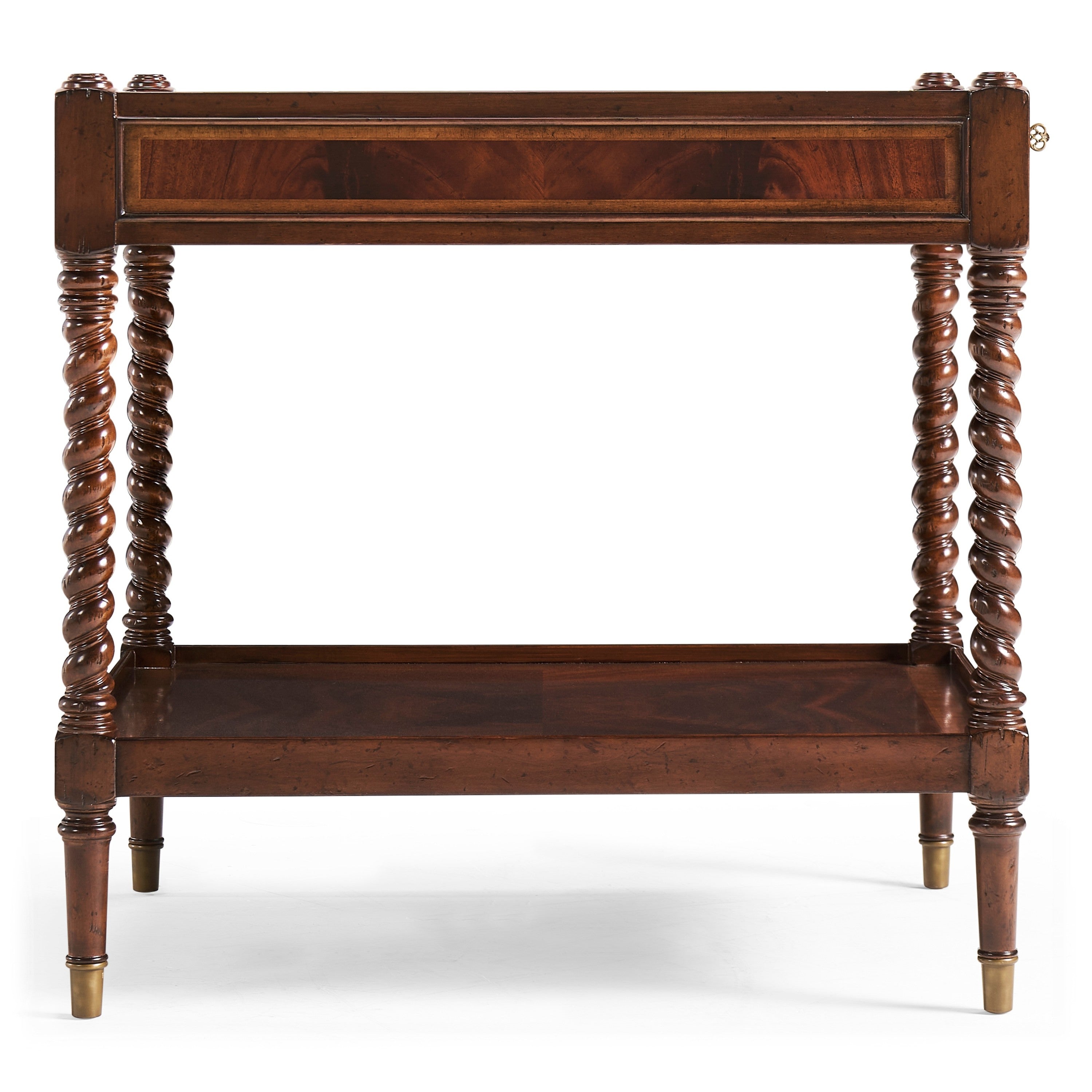 Jonathan Charles Regency Style Square Side Table (Mahogany) ( 492268-MAH )