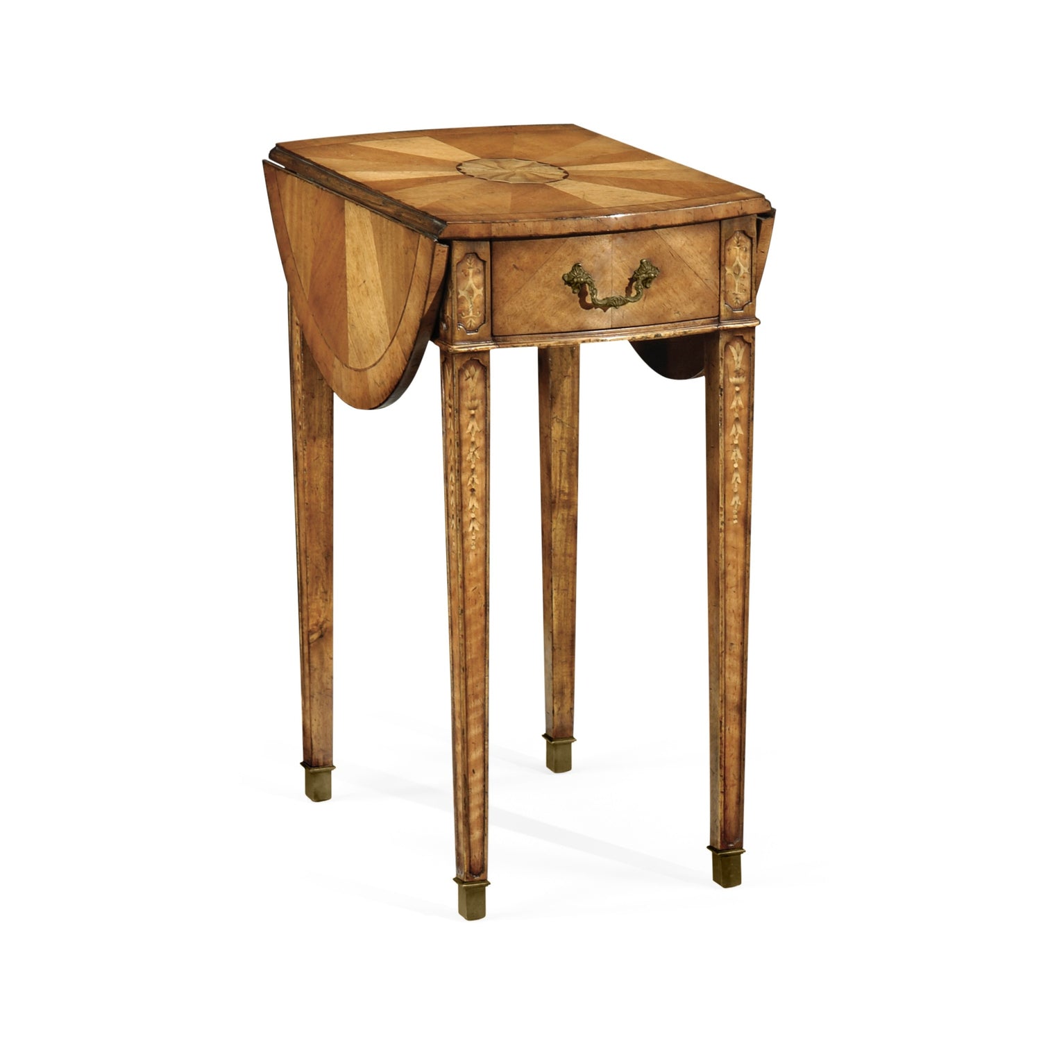 Jonathan Charles Satinwood Pembroke Table (Small) ( 492671 )