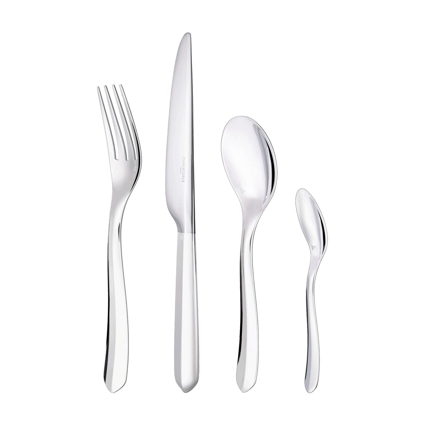 Christofle Infini Christofle Silver Plated Cutlery Set