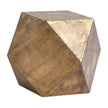 Mercana Exagoni Hexagonal Brass Plated Hexagonal End/Side Table Clearance