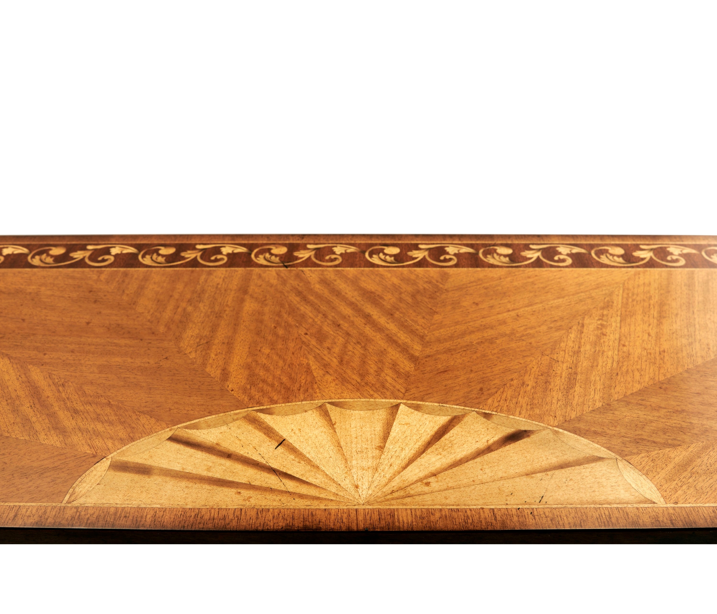 Jonathan Charles Louis IV Style Narrow Gilded Console ( 493239-GIL )
