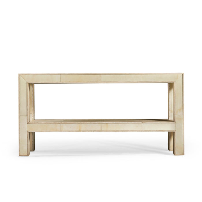 Jonathan Charles Hydra Parchment Console Table