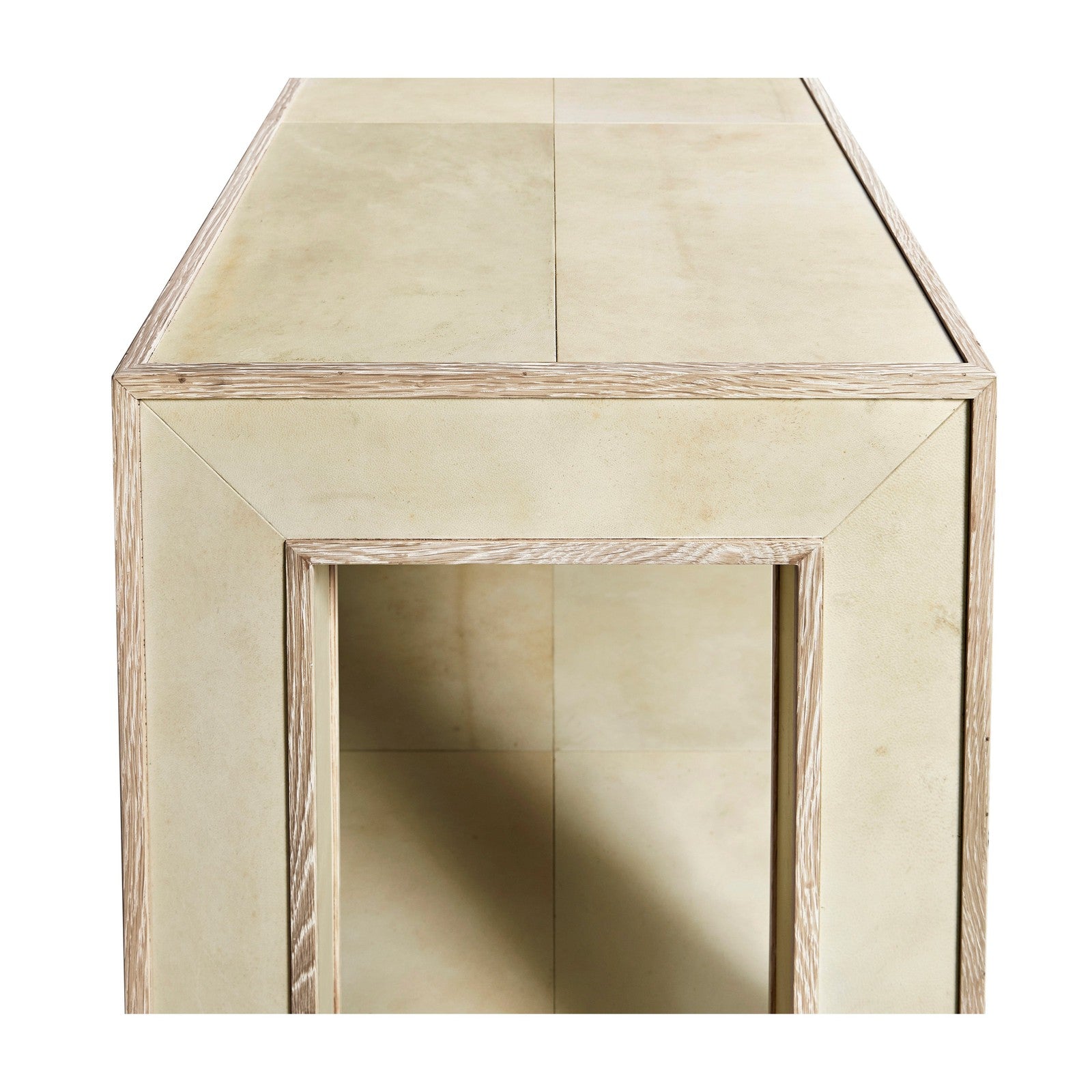Jonathan Charles Hydra Parchment Console Table