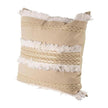 Mercana Duston Tan and White Decorative Pillow Cover Clearance