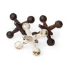 Mercana Jax Cast Iron Metal Jacks- Set of 3