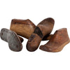 Mercana Wooden Shoe Brown Antique Wooden Cobbler Moulds -Set of 4 Clearance
