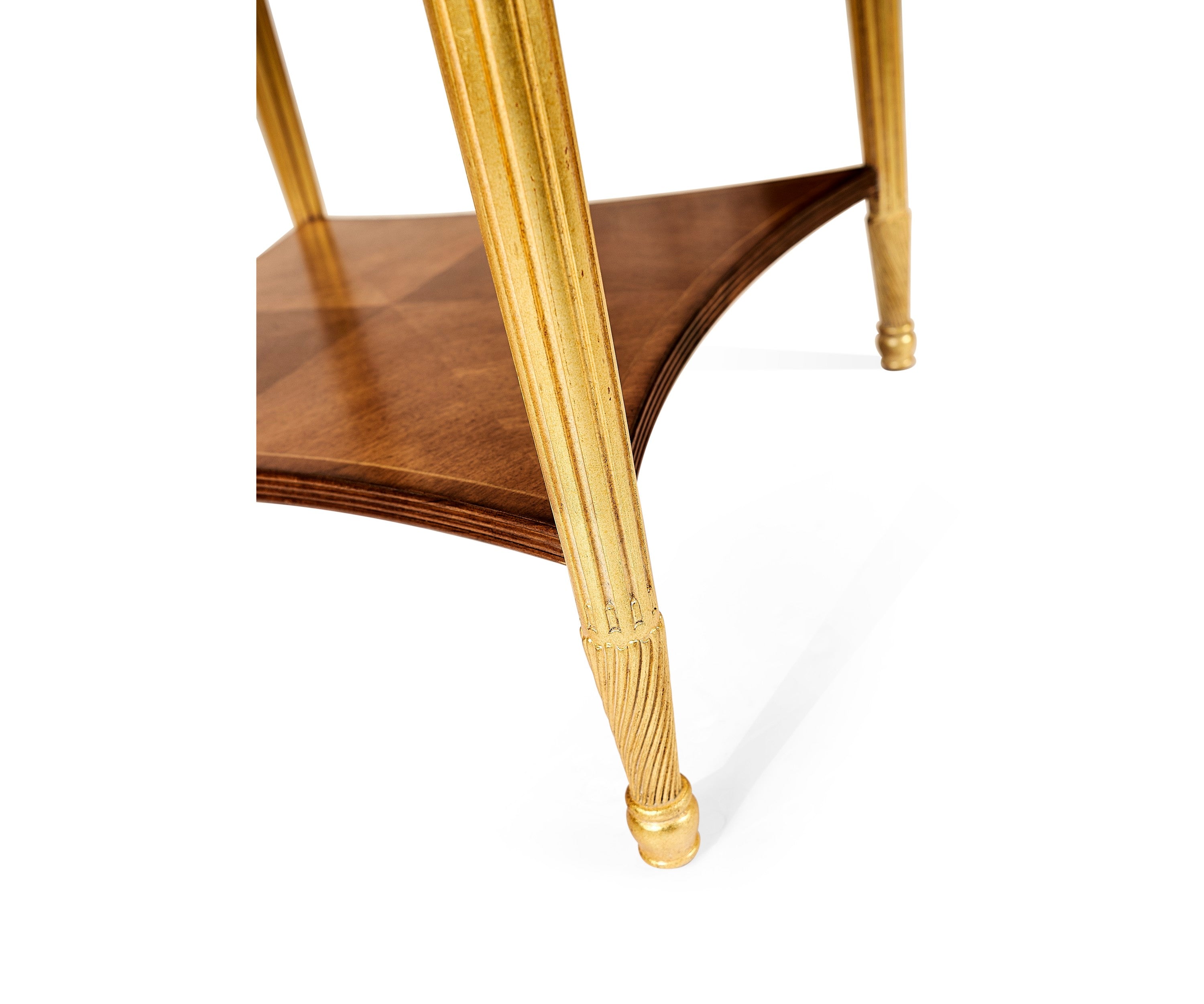 Jonathan Charles Louis XIV Style Square Side Table ( 493286-GIL )