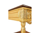 Jonathan Charles Louis XIV Style Square Side Table ( 493286-GIL )