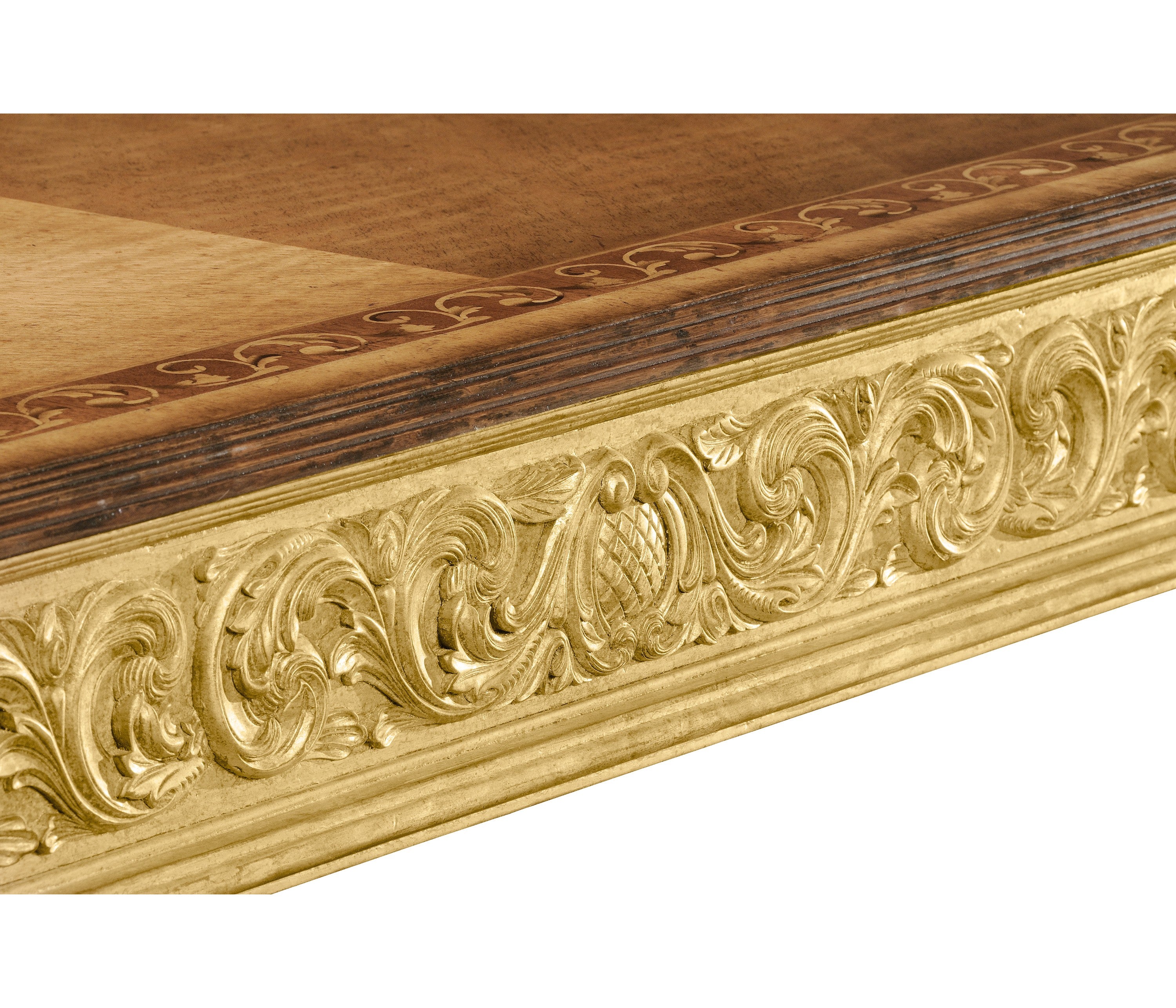 Jonathan Charles Louis XIV Style Rectangular Coffee Table ( 494127-GIL )
