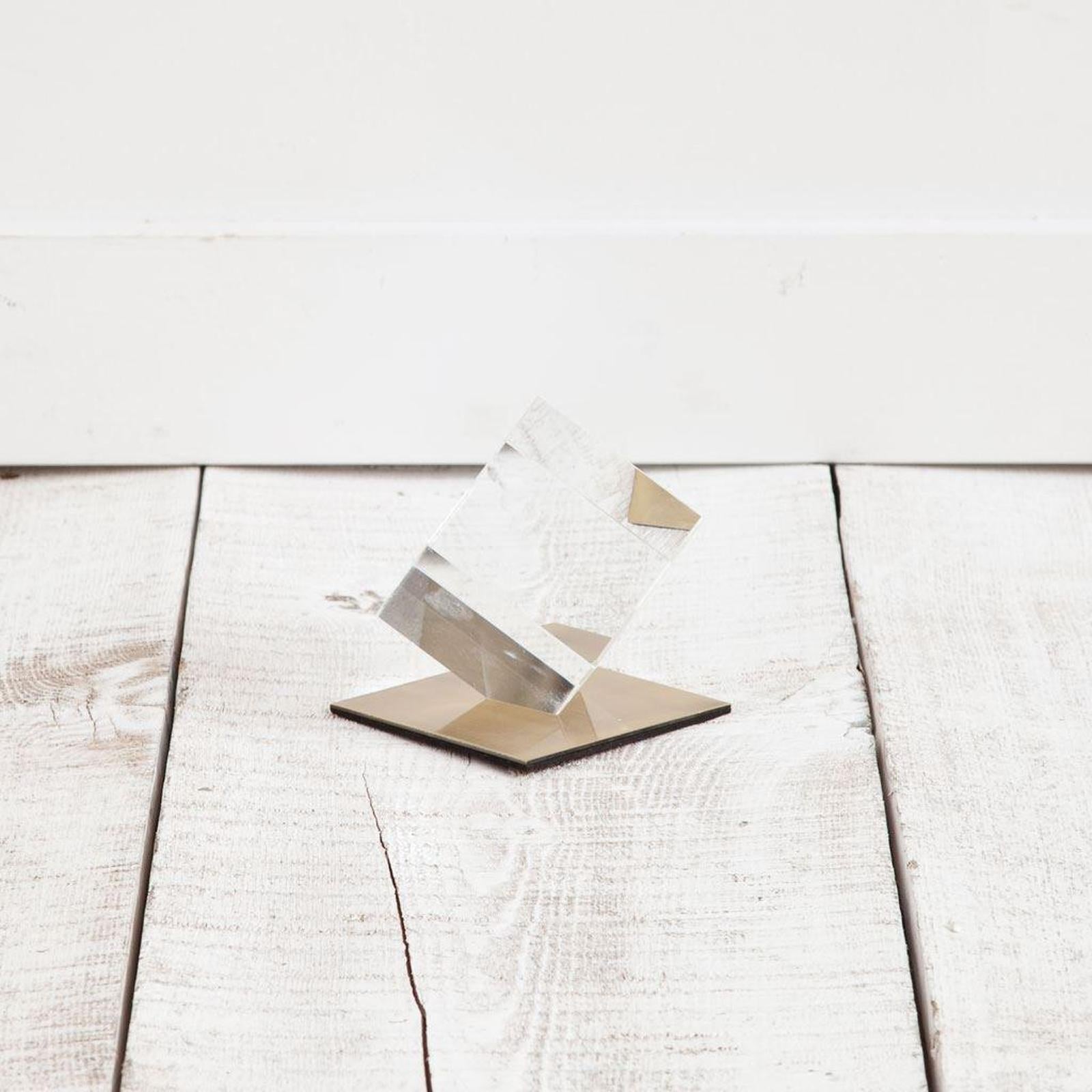Mercana Lareina Clear Glass Cube Clearance
