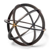 Mercana Galenna Black Metal Circular Decorative Orb